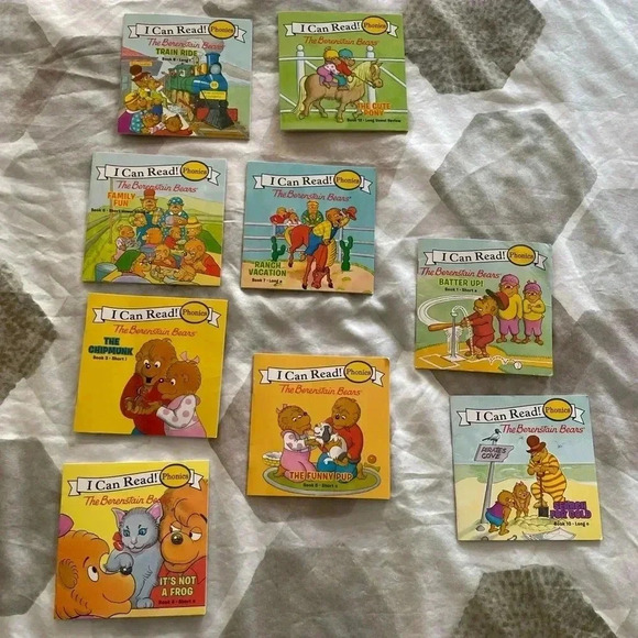 [The Berenstain Bears] I Can Read Phonics Fun Books - Picture 2 of 2
